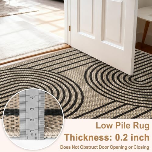 Faux Jute Area Rug, Dining Room, Home Decor - Image 3