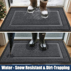Large Front Door Mat Outside Entrance Indoor Doormat, Outdoor Door Mats - Image 3