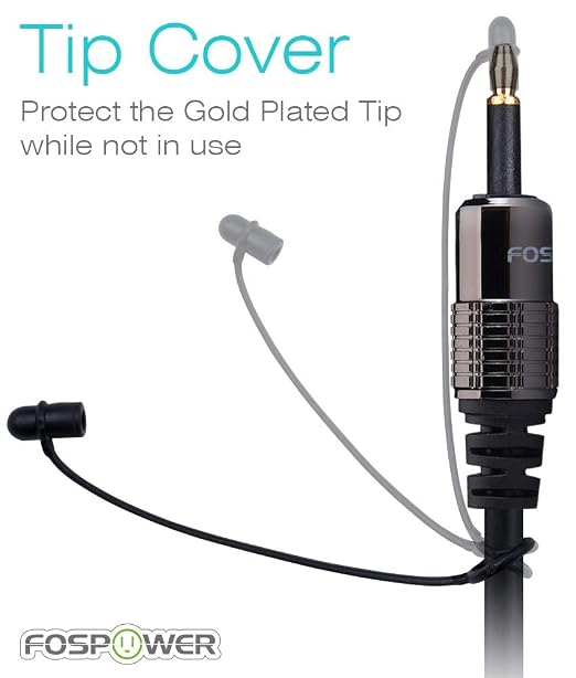 FosPower 24K Gold Plated Toslink to Mini Toslink Digital Fiber Optical S/PDIF - Image 5