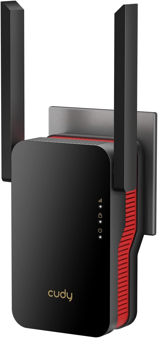 Cudy AX3000 Dual Band Wi-Fi 6 Extender, WiFi 6 Repeater Coverage up to 3000 by Cudy