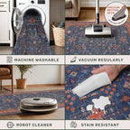 Washable 10 ft Long Runner for Hallway - Image 4