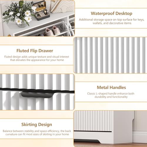 Shoe Cabinet Storage for Entryway - Image 5
