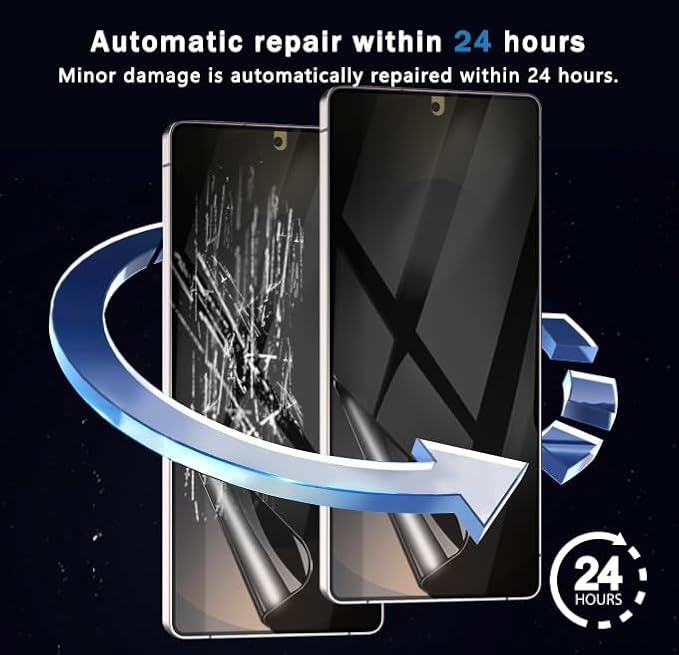 1 Pack for Samsung Galaxy S25 Ultra Privacy Screen Protector - Image 6
