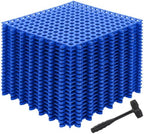 Drydiet 24 Pack Drainage Tiles Modular Interlocking Floor Tiles by Drydiet