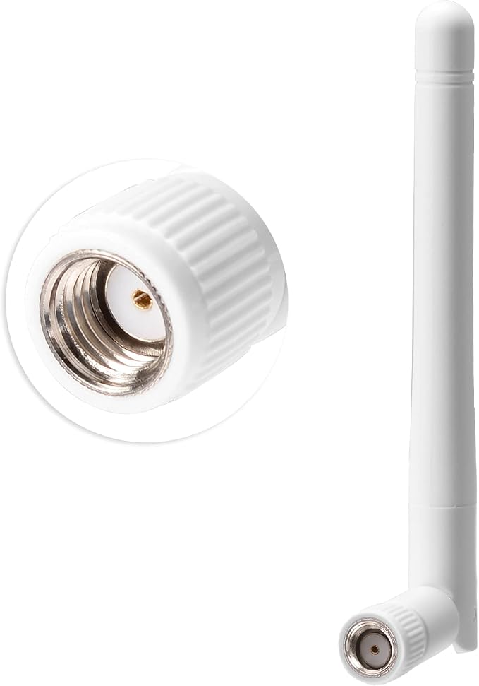 Bingfu External WiFi Antenna RP-SMA 2.4GHz 5GHz 5.8GHz 3dBi Dual Band Wireless by Bingfu-AntennasConnectivity