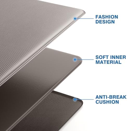 StepRite Kitchen Mats for Floor, 2-Piece Anti-Fatigue Kitchen Rugs - Image 5