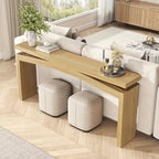 Epecoya Wooden Extra Long Console Tables - Image 5