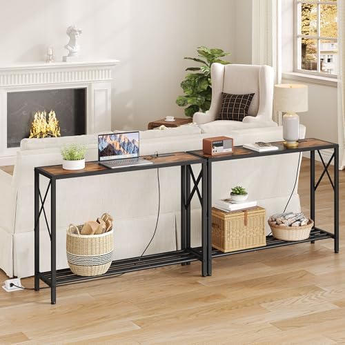 Tajsoon 2 Tier Console Table - Image 2
