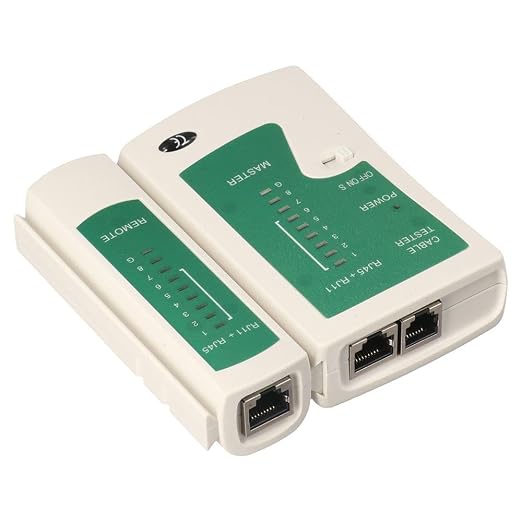 Updated Network Cable Tester, Ethernet Wire Test Tool, Telephone & Continuity by allgift
