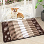 Kitinjoy Indoor Outdoor Door Mat, 30x17 Non-Slip Dirt Trapper Doormats by Kitinjoy