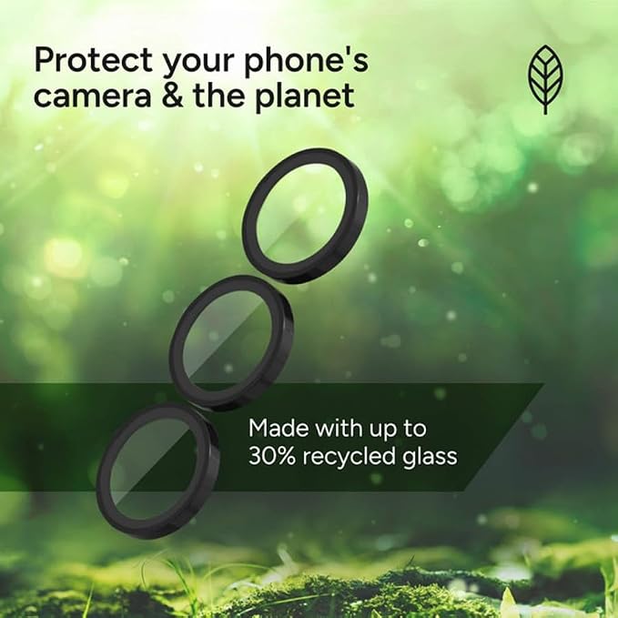 ZAGG Glass Elite Anti-Reflective Samsung Galaxy S25+ Camera Lens Protector – - Image 6