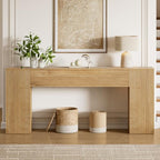 FABATO 70.8” Fluted Long Console Table - Image 3