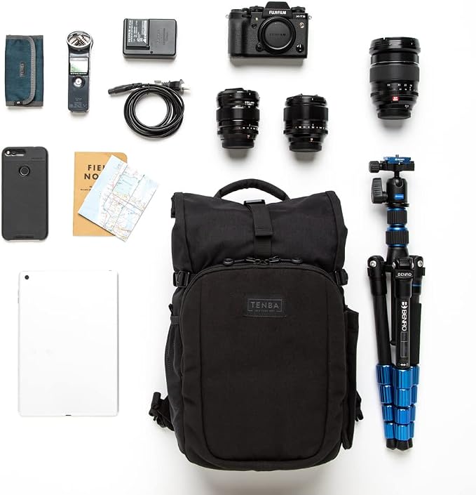 Tenba Fulton v2 10L Backpack for Mirrorless and DSLR cameras and lenses – Black - Image 3