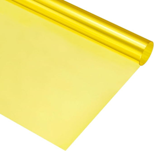 MECCANIXITY Lighting Gel Filter 39.4x39.4 Inch Yellow Color Correction Sheet by MECCANIXITY