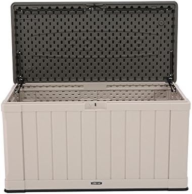 LIFETIME 60186 Heavy-Duty Outdoor Storage Deck Box, 116 Gallon, Desert - Image 4