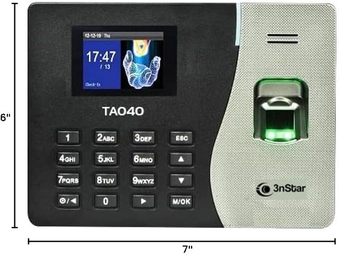 3nStar Biometric Fingerprint Time Attendance - Image 4
