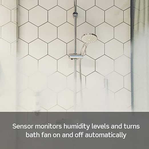 Leviton Humidity Sensor Switch for Bathroom Exhaust Fan, Automate Ventilation - Image 3