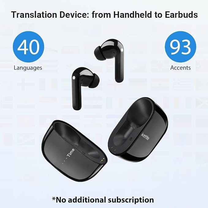 Timekettle M3 3 in 1 Language Translation Earbuds, 43 Languages & 96 Accents - Image 2
