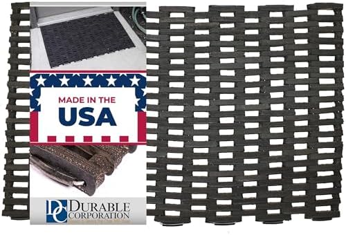 Durable Corporation Durite Outdoor Entrance Mat, Recycled Rubber Tire-Link by Durable+Corporation