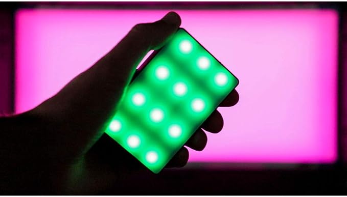 Aputure Amaran MC RGBWW Mini On Camera Video Light, 3200K-6500K, CRI/TLCI 96+ - Image 2