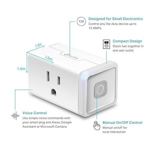 Kasa Smart Plug HS103P4, Smart Home Wi-Fi Outlet Works - Image 4