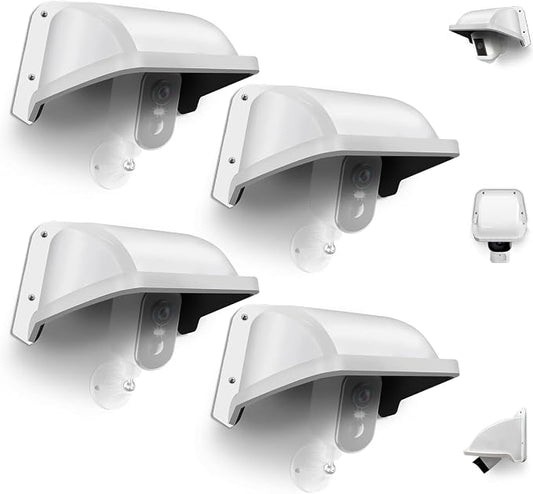 Universal Security Camera Sun Rain Cover Shield, Plastic Protective Proof by KURIAUDDO