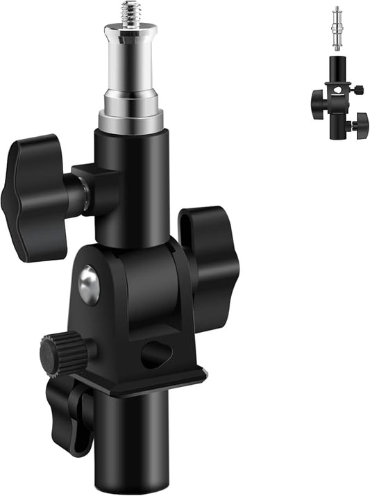 WELLMAKING U-Shape Camera Flash 180°Swivel Mount Bracket by WELLMAKING