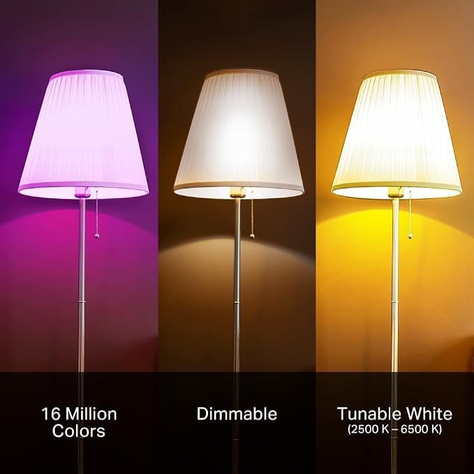 Kasa Smart Light Bulbs, Full Color Changing Dimmable Smart WiFi Bulbs Compatible - Image 7