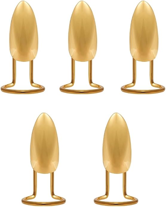 Set of 5 Mechanical Aesthetic Wearable Nails Adjustable Finger Accessories by Unknown