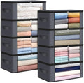 Fab totes 35L Closet Organizers, Foldable Under Bed Storage Containers by Fabtotes