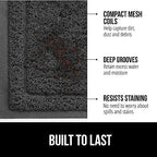 GORILLA GRIP Dirt Grabber Door Mat Durable Mesh - Image 2