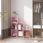 AWTATOS Cube Storage Organizer, Closet Organizers, 6 Cube Shelf - Image 2