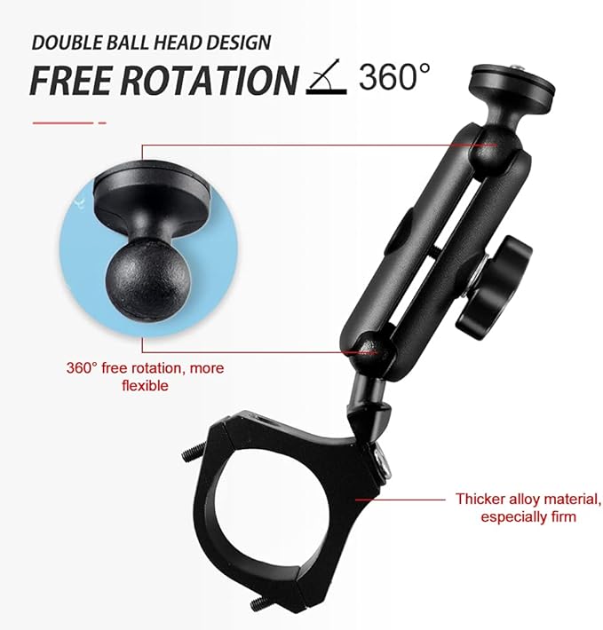 MAIKER Off Road UTV ATV Camera Mount, Compatible - Image 4