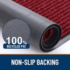 OLANLY 2-Pack Front Door Mats 29.5x17, Waterproof Heavy-Duty Doormats - Image 3