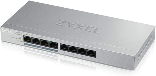 Zyxel 8-Port PoE Switch | Web Managed Gigabit Network Ethernet Splitter | 8x by ZYXELNETWORKS