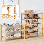 viewcare 6-Tier Bamboo Shoe Rack - Image 6