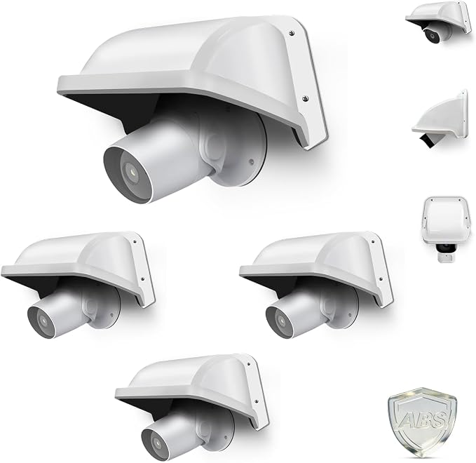 Sun Rain Cover Shield for Universal Security Camera, Surveillance Camera Cover by OOSSXX