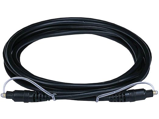 Monoprice S/PDIF Digital Optical Audio Cable, 10ft Black by Monoprice