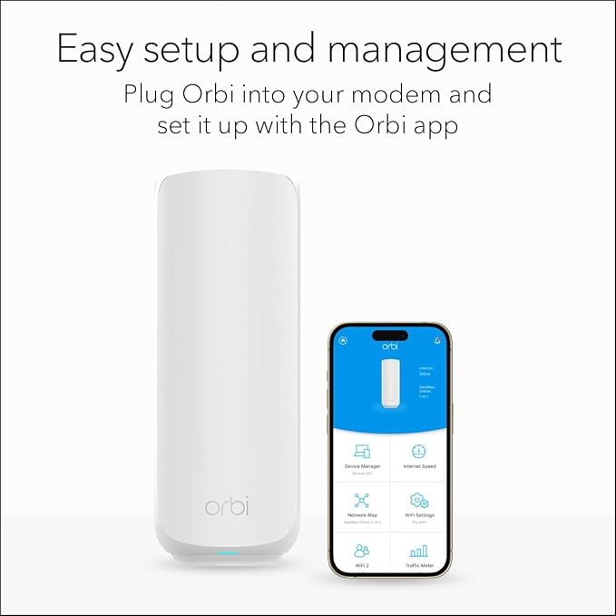 NETGEAR Orbi 770 Series Tri-Band WiFi 7 Mesh Network System - Image 9