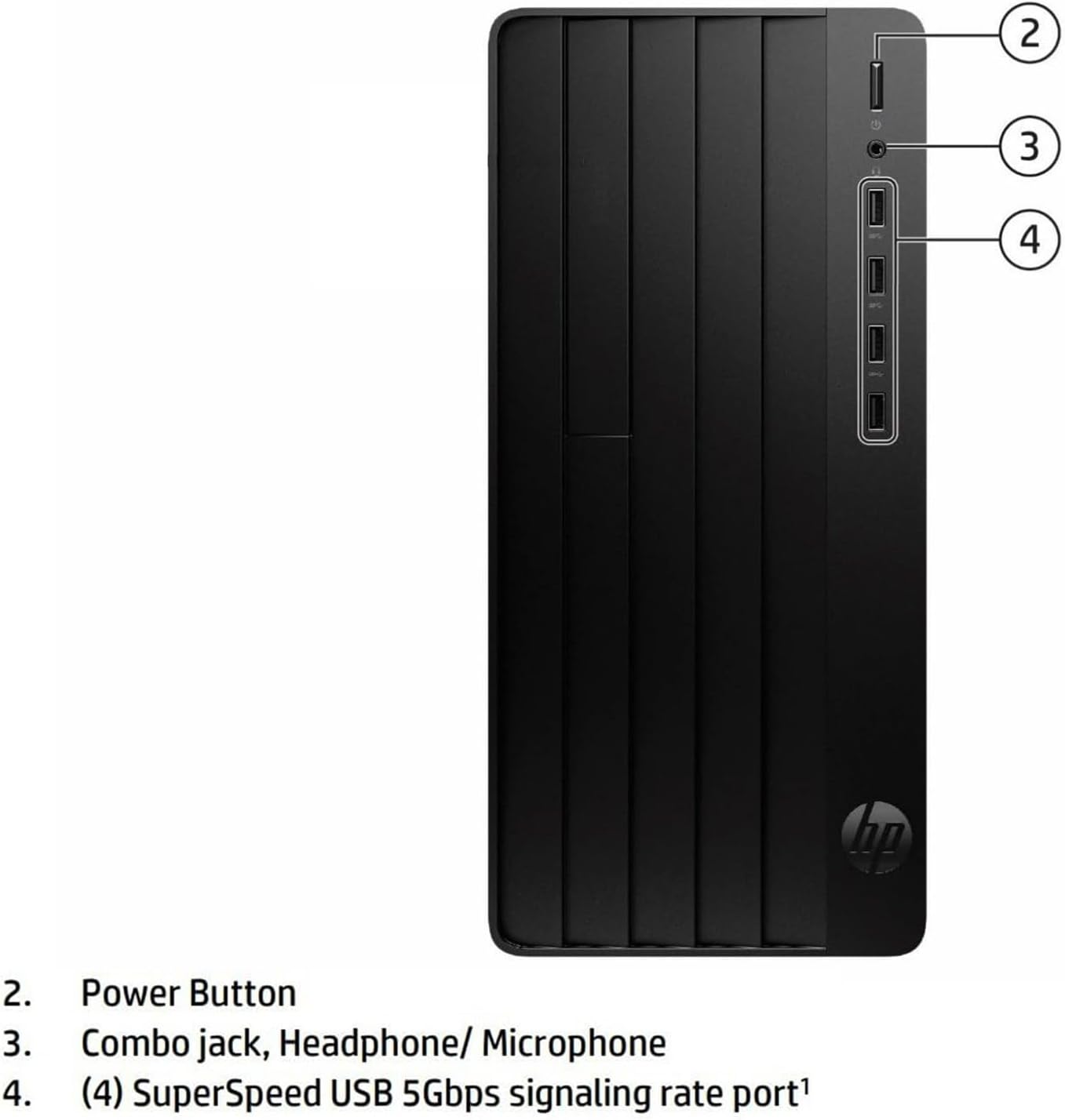 HP Desktop Computers Tower PC for Home Business Student, Intel 6-Core i5-12500 (Beat i7-11700), 16GB DDR4 RAM, 512GB PCIe SSD, WiFi, Bluetooth, RJ-45, Keyboard and Mouse, Windows 11 Pro, Wendbo