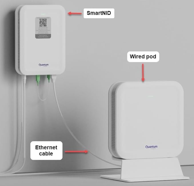Centurylink Quantum Fiber WiFi-7 Network W1701k Wireless POD Beacon Extender - Image 3