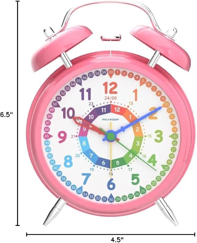 Peakeep Loud Analog Alarm Clock - Image 7