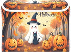 Bolaz Storage Bins with Lids and Handles, Maple Leaves Ghost Pumpkin Storage - Image 2