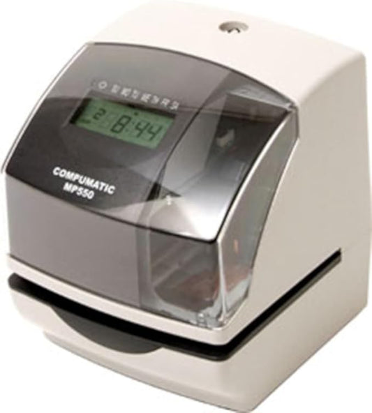 COMPUMATIC MP550 Electronic Time Clock and Date Stamp, Durable Heavy Duty by COMPUMATIC