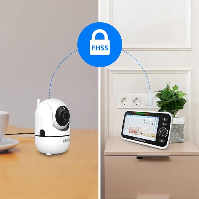HelloBaby 5’’ Baby Monitor - Image 8