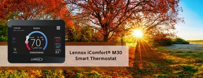 Lennox M30 Touchscreen Smart Wi-Fi Programmable Alexa-Enabled Communicating - Image 5
