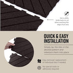Playsafer Slatted Rubber Interlocking Tile - Image 4
