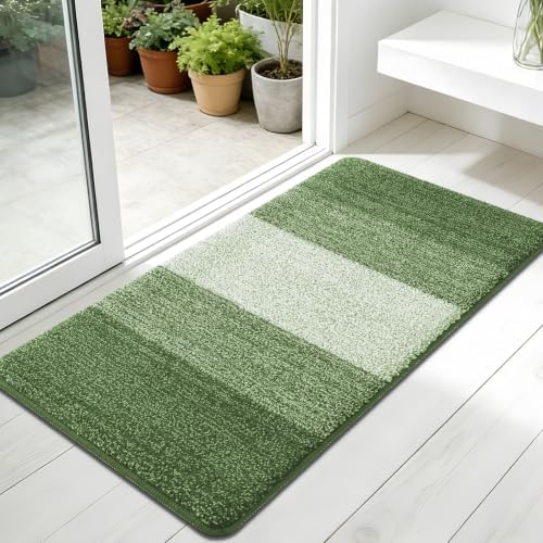 Kitinjoy Indoor Outdoor Door Mat, 45x27 Non-Slip Dirt Trapper Doormats by Kitinjoy