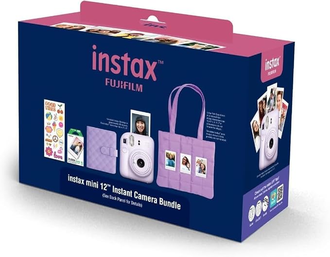 Fujifilm INSTAX MINI 12 Blue Bundle 2025) - Image 2