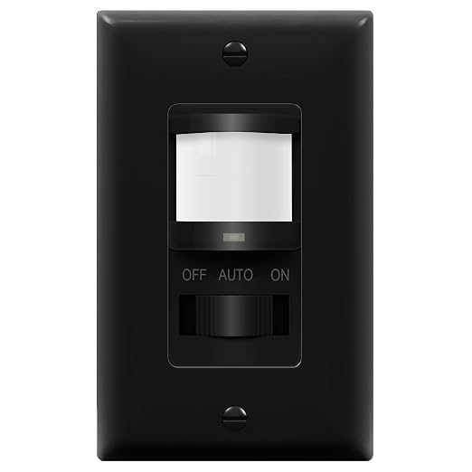 TOPGREENER Occupancy/Vacancy PIR Motion Sensor Light Switch, Learning Function by TOPGREENER